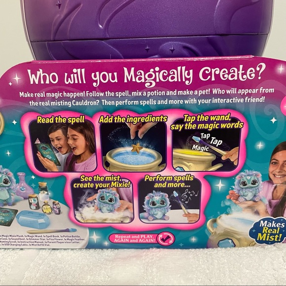 New Magic Mixies Multi Color Gem Purple Yellow Cauldron +3 Magical Mist … - Picture 4 of 10